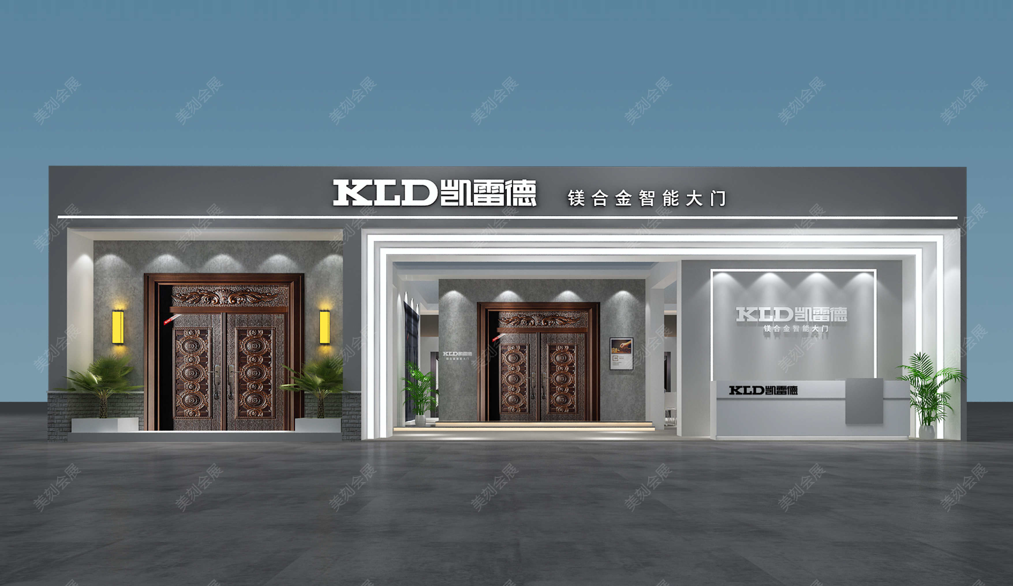 長沙建博會特裝指定搭建商，設(shè)計搭建展臺突出客戶中心思想